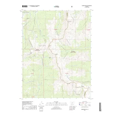 2019 Map of Cumberland Pass, 2019 Print