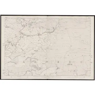1863 Map of Cumberland VIII, 1868 Print
