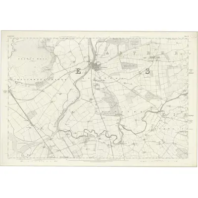 1864 Map of Cumberland X, 1868 Print
