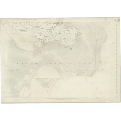 1860 Map of Cumberland XC, 1867 Print
