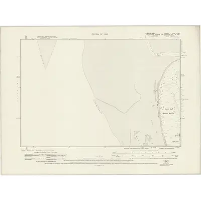 1923 Map of Cumberland XCa.NW, 1926 Print