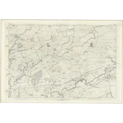 1862 Map of Cumberland XII, 1868 Print