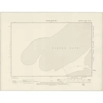 1899 Map of Cumberland XIIIa.SE, 1901 Print