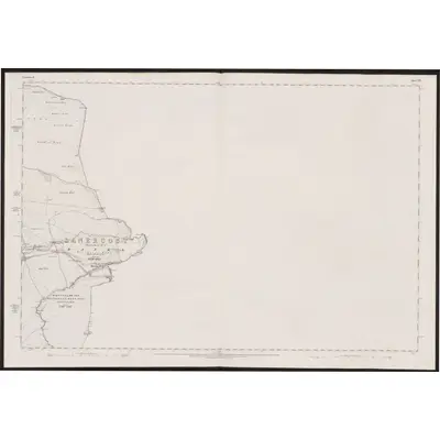 1863 Map of Cumberland XIX, 1868 Print