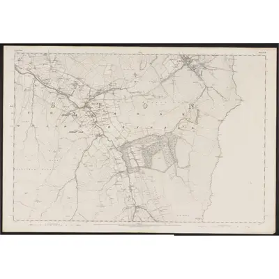 1859 Map of Cumberland XLII, 1867 Print