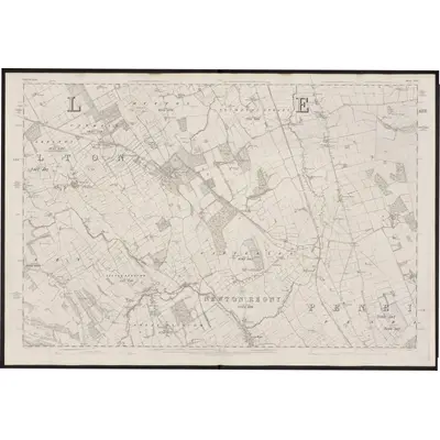 1860 Map of Cumberland XLIX, 1867 Print