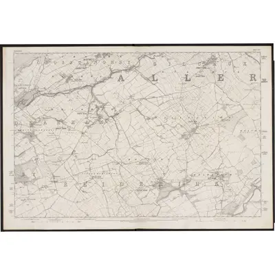 1864 Map of Cumberland XLV, 1867 Print
