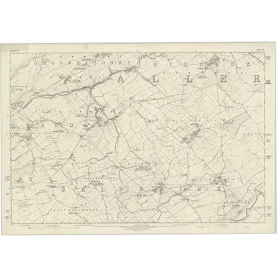 1864 Map of Cumberland XLV, 1867 Print