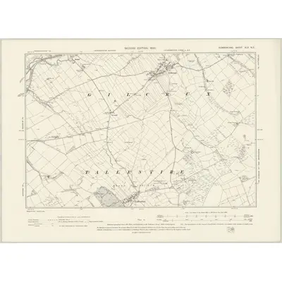 1899 Map of Cumberland XLV.NE, 1900 Print