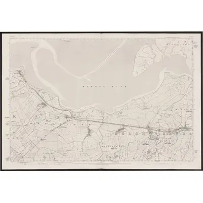 1865 Map of Cumberland XV, 1868 Print