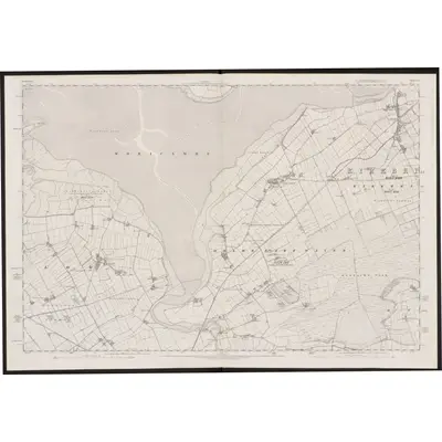 1866 Map of Cumberland XXI, 1868 Print