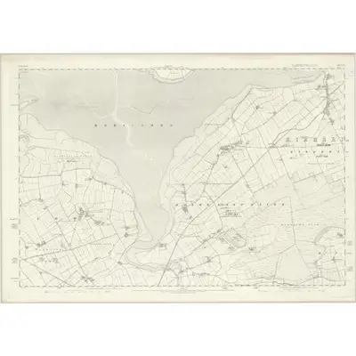 1866 Map of Cumberland XXI, 1868 Print