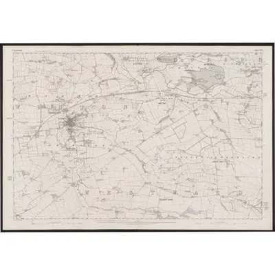 1865 Map of Cumberland XXIX, 1868 Print