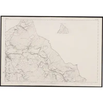 1859 Map of Cumberland XXXIV (inset XXVIa), 1867 Print