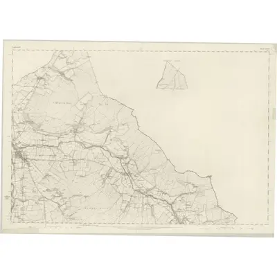 1859 Map of Cumberland XXXIV (inset XXVIa), 1867 Print