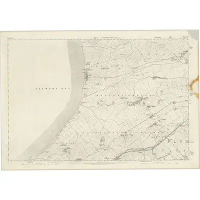 1865 Map of Cumberland XXXV, 1867 Print