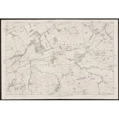 1863 Map of Cumberland XXXVI, 1868 Print