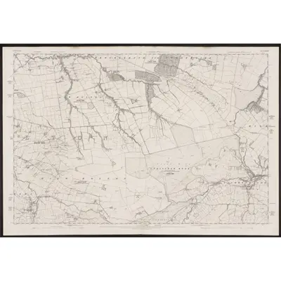1863 Map of Cumberland XXXVII, 1868 Print