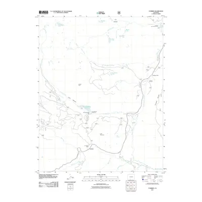 2011 Map of Cumbres, 2011 Print