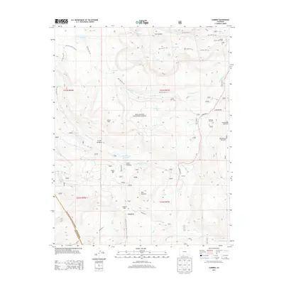 2013 Map of Cumbres, 2013 Print