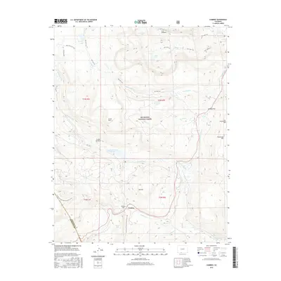 2016 Map of Cumbres, 2016 Print