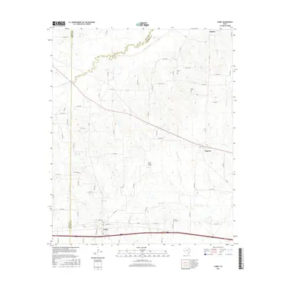 2016 Map of Cumby, 2016 Print