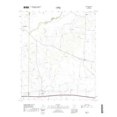 2019 Map of Cumby, 2019 Print