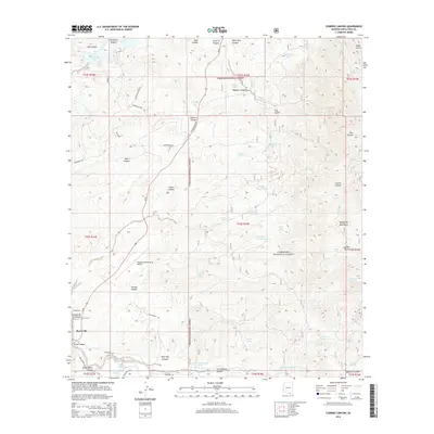 2014 Map of Cumero Canyon, 2014 Print