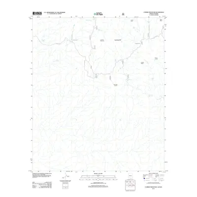 2012 Map of Cumero Mountain, 2012 Print