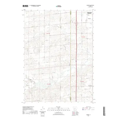 2018 Map of Cumming, 2018 Print