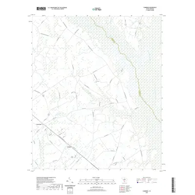 2020 Map of Cummings, 2020 Print