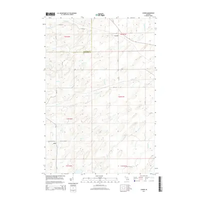 2014 Map of Cunard, 2014 Print