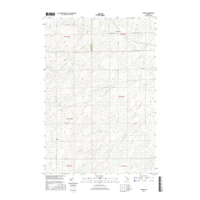 2017 Map of Cunard, 2017 Print
