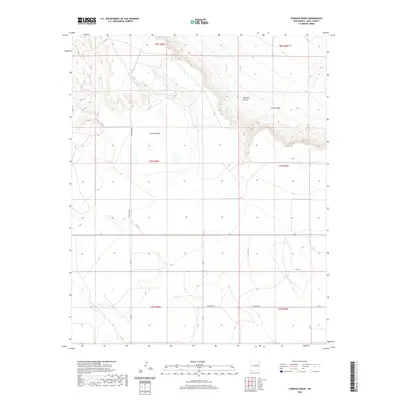 2020 Map of Cunavea Basin, 2020 Print