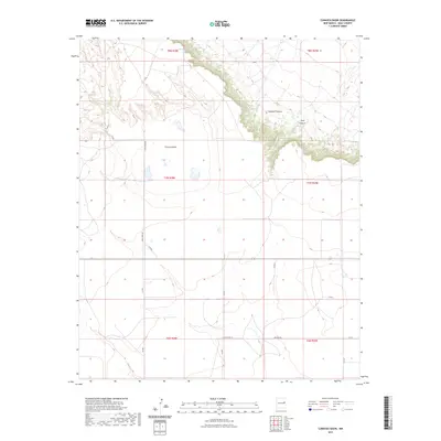 2023 Map of Cunavea Basin, 2023 Print