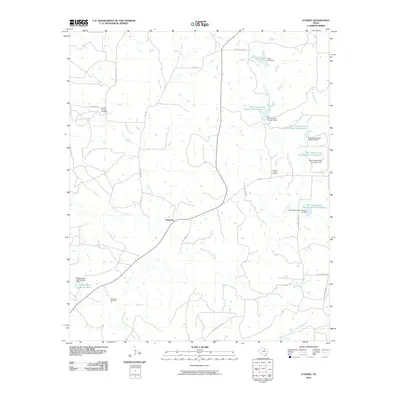 2010 Map of Cundiff, 2010 Print