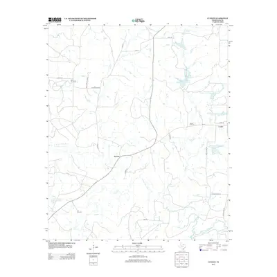 2012 Map of Cundiff, 2012 Print