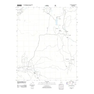 2011 Map of Cundiyo, 2011 Print