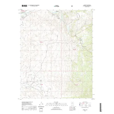 2020 Map of Cundiyo, 2020 Print