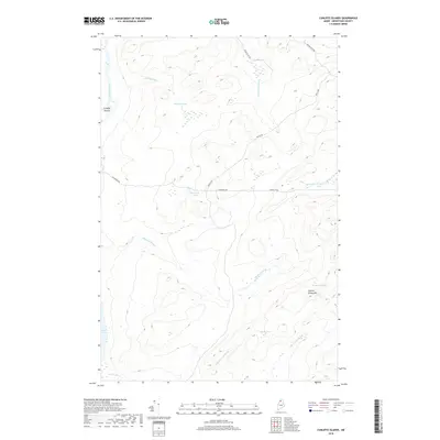 2018 Map of Cunliffe Islands, 2018 Print