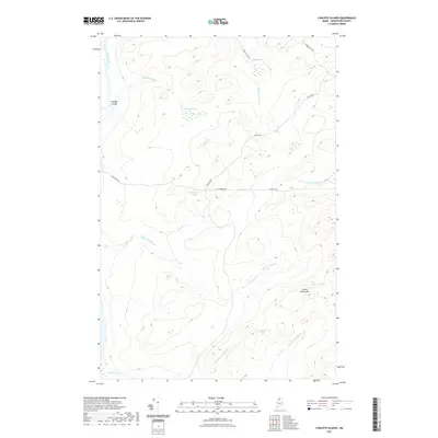 2021 Map of Cunliffe Islands, 2021 Print