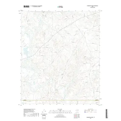 2019 Map of Cunningham Creek, 2019 Print