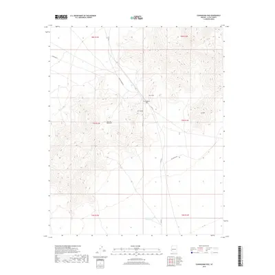2018 Map of Cunningham Pass, 2018 Print