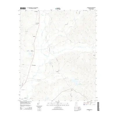 2014 Map of Cunningham, 2014 Print