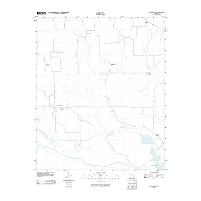 2010 Map of Cunningham, 2010 Print