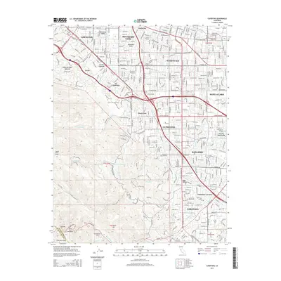 2015 Map of Cupertino, 2015 Print