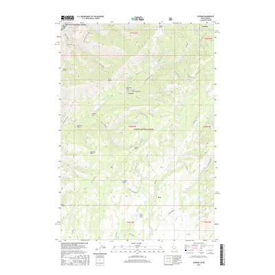 2017 Map of Cuprum, 2017 Print