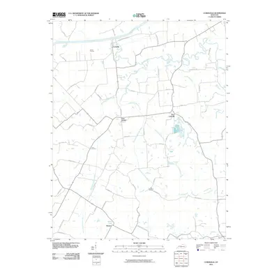 2010 Map of Curdsville, 2010 Print