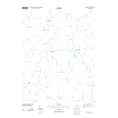 2013 Map of Curdsville, 2013 Print