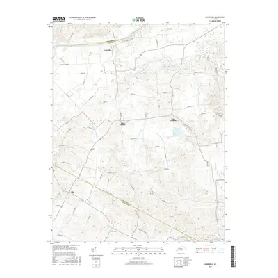 2016 Map of Curdsville, 2016 Print